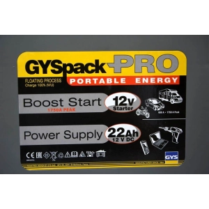 GYS GYSPACK PRO - urządzenie rozruchowe, booster 12V, 1750A 5